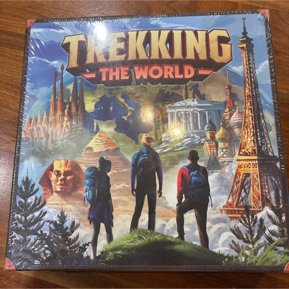 Underdog Games Trekking the World Strategy Board Game New Sealed 2-5 Players